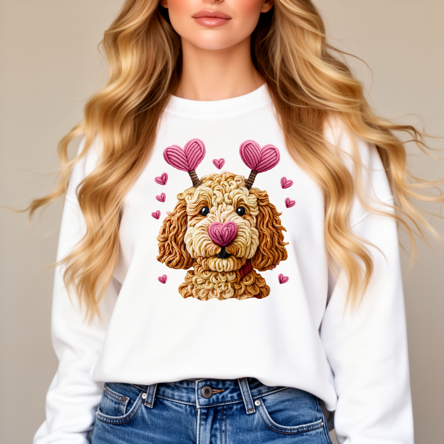 Valentine Golden Doodle Top