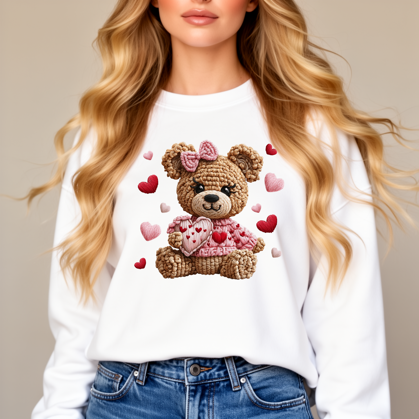 Valentine Teddybear Top
