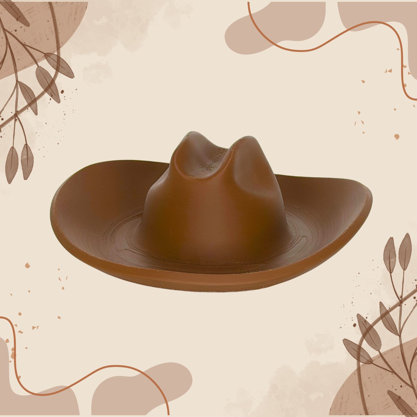 3D Print Cowgirl Hat Tray