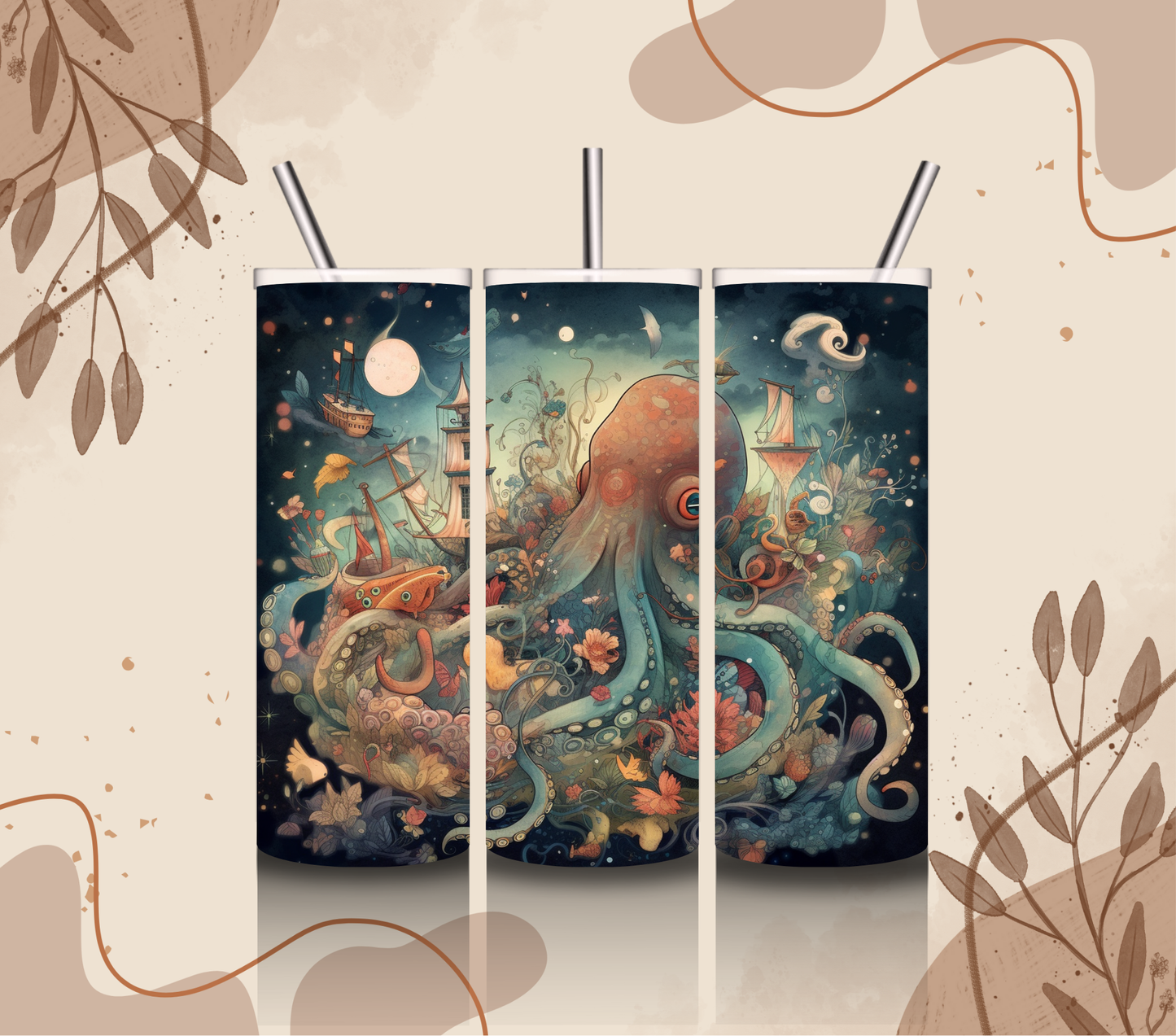 Octopus Tumbler