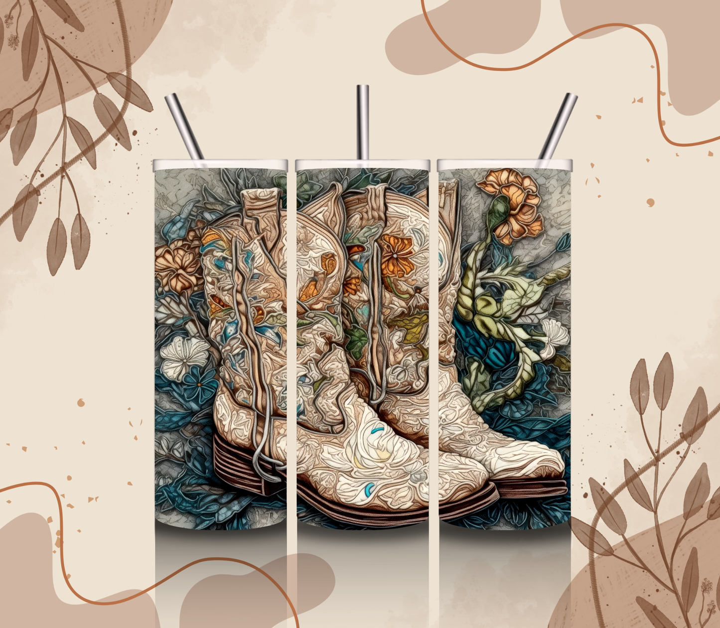 Cowgirl Boots Tumbler