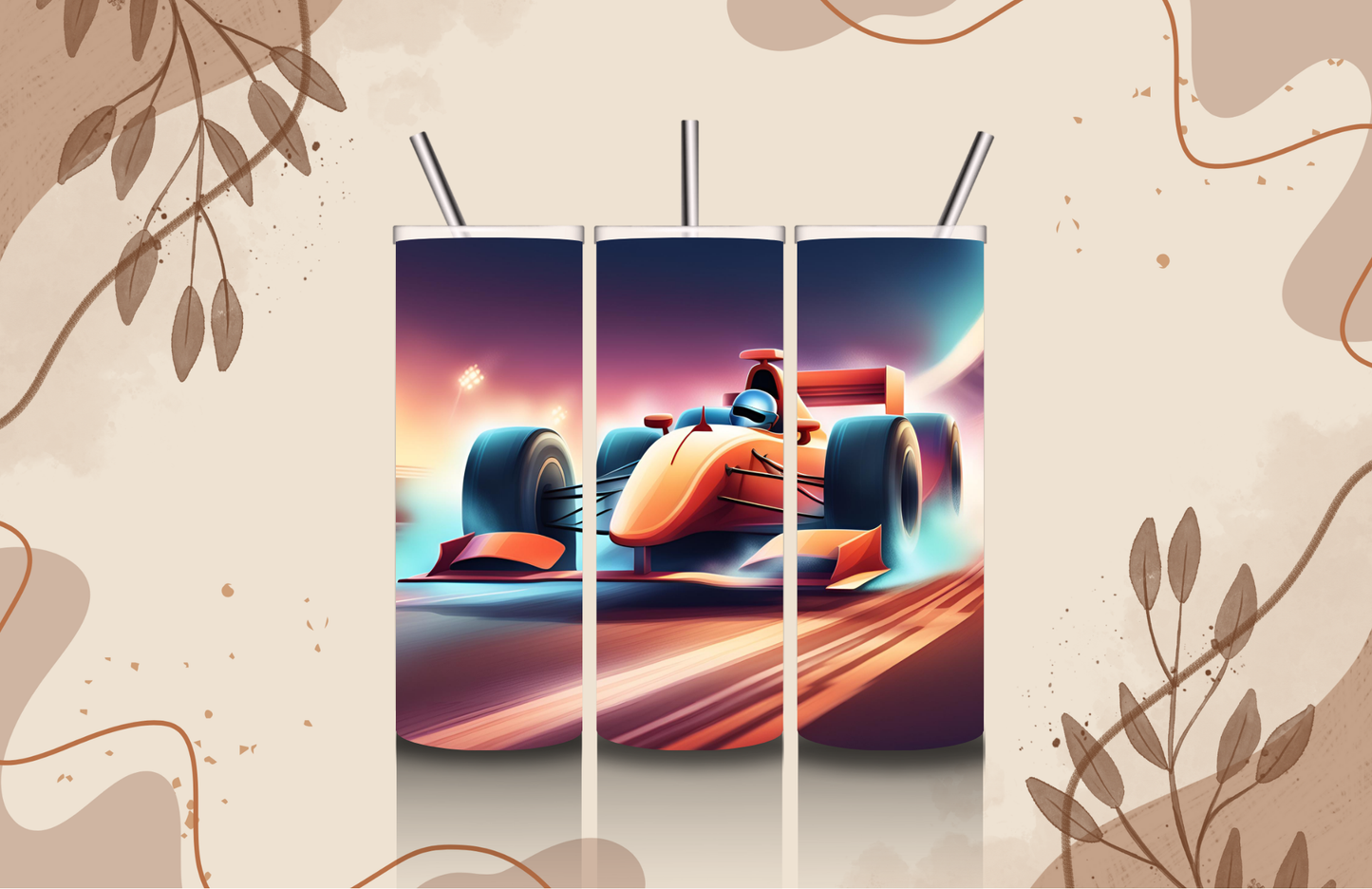 Race Car Mini Tumbler