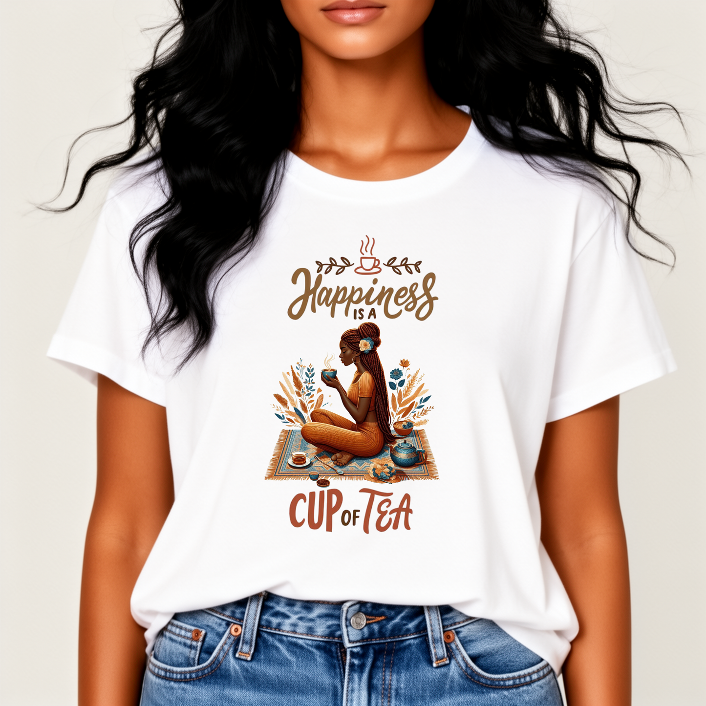 Happiness Is A Cup of Tea Top