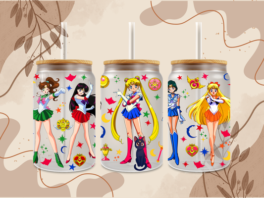 Celestial Princesses Glass Can