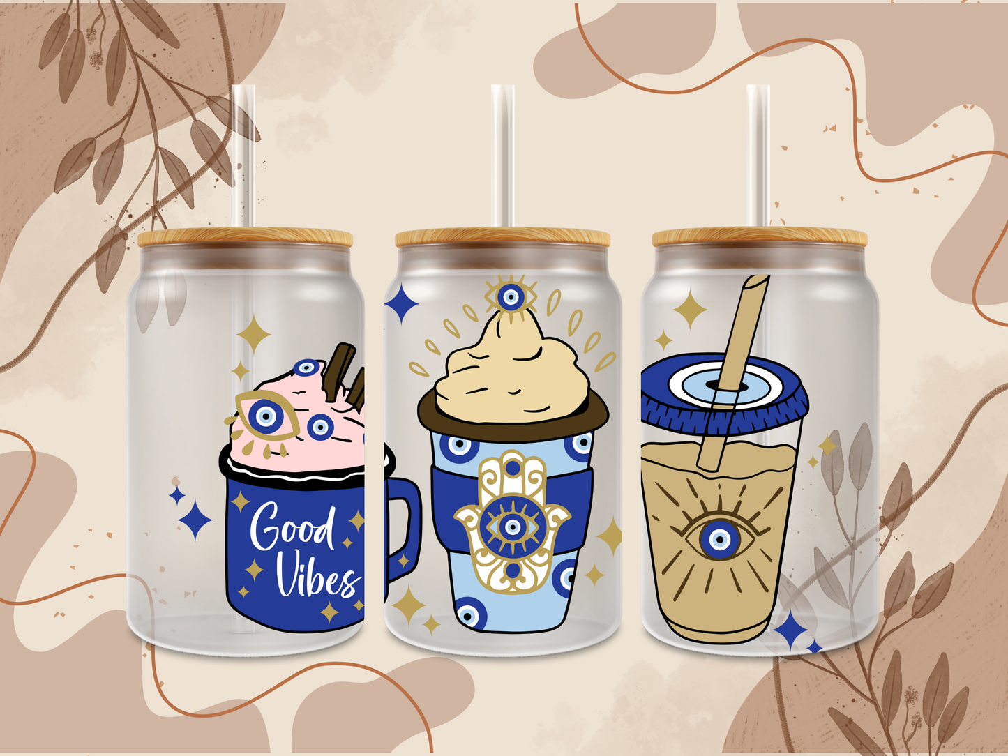 Good Vibes Eye Glass Can