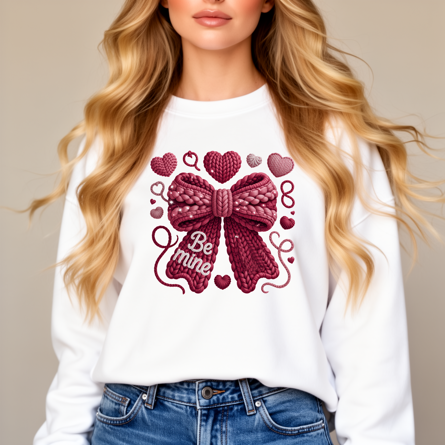 Valentine Be Mine Bow Top