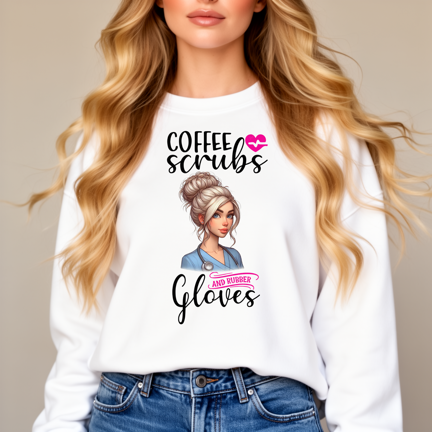 Coffee Scrubs & Rubber Gloves Top
