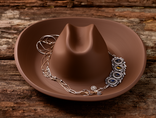3D Print Cowgirl Hat Tray