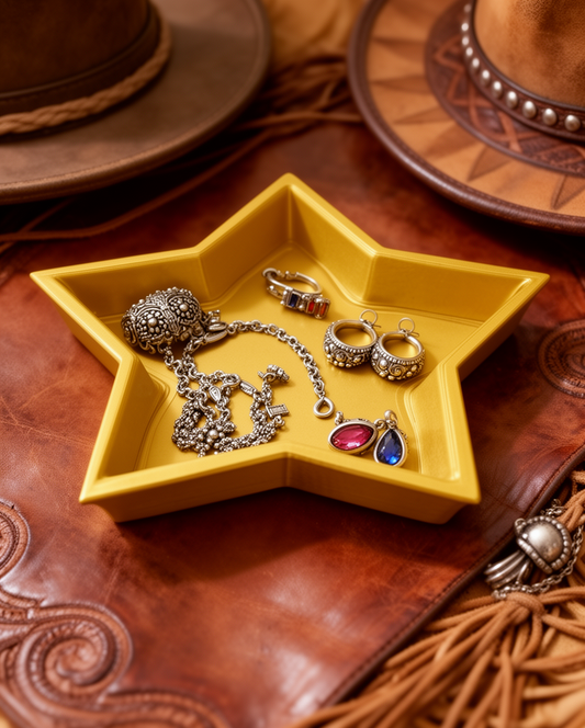 3D Print Sheriff star tray